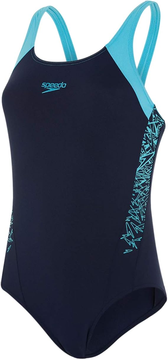 Speedo Women's Boom Splice Muscleback Swimsuit Amazon.co.uk Clothing