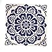 Kingla Home Decorative Throw Pillow Covers 18 X 18 Inch Cotton Linen Square Pillowcases