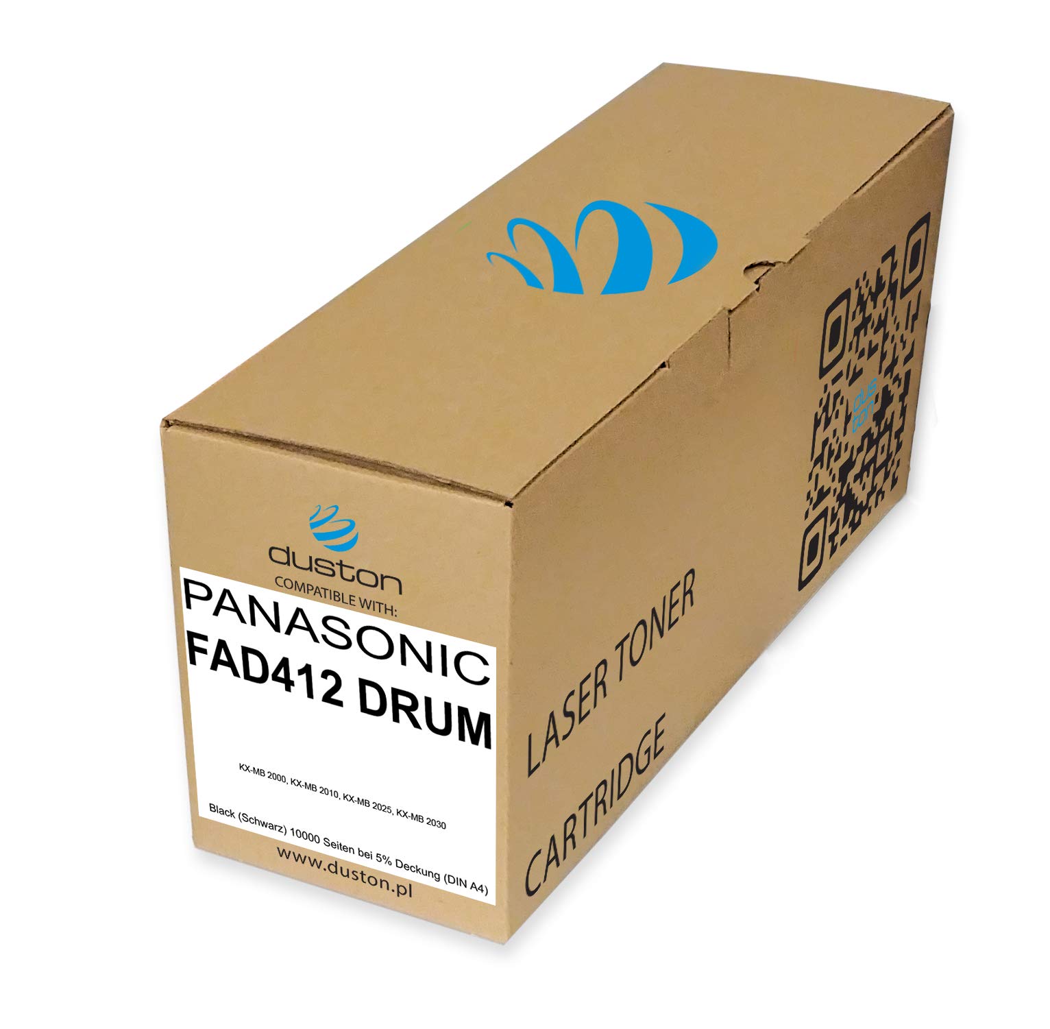 duston KXFAD412, KX-FAD412 drum compatible with Panasonic KXMB2000 2010 2025 2030
