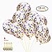 Confetti Balloons Birthday Party - 15 Pack 15 '' ( Mouth Piece Included ) Round Clear Latex Free Balloon, Glitter Balloons for the Gift, Wedding, Party Decorations