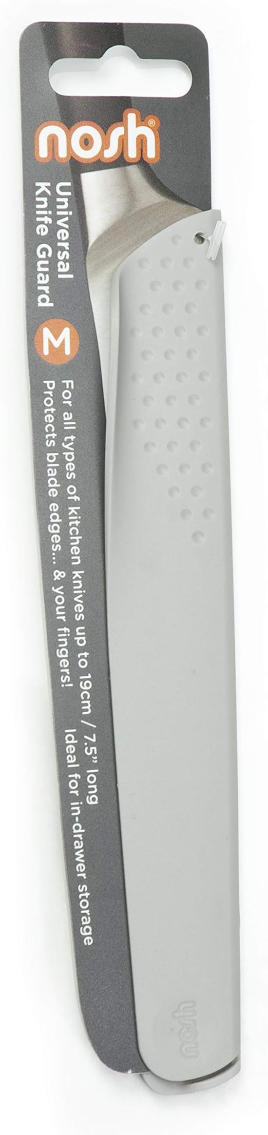 nosh Medium Universal Knife Guard Blade Protector - Light Grey