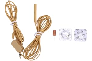 Wisoqu Hidden Earphone, Wireless Earpiece Headset Clear Sound Long Lasting Battery Lightweight Skin Color, with Electromagnet