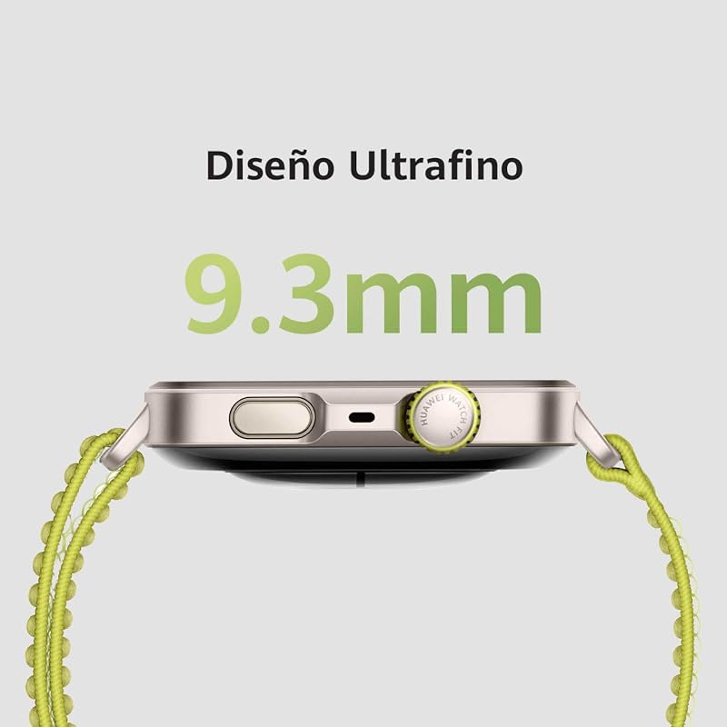 Watch FIT 4 Pro Smartwatch,Caja de Cristal de Zafiro y Titanio,Negro