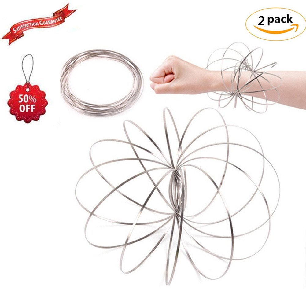 Kids 2 B07c4cqdsb Beautyonline Girls大人 Boys Interactive Pcs Cool For Kinetic ばねおもちゃ3d彫刻リングゲーム玩具科学教育sensory Toys アクションスポーツトイ 大人気