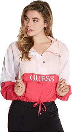 guess pullover windbreaker