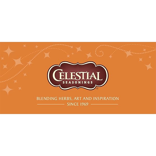 CELESTIAL SEASONINGS HERBAL TEA, GINGERBREAD SPICE, 18 TEA BAGS (PACK OF 6)