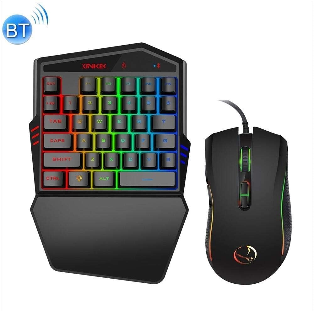 K88 Bluetooth 4.2 Mobile Game Wireless Keyboard + Wired Mouse set bluetooth keyboard and mouse