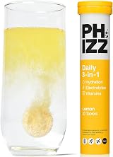Phizz Electrolytes Multivitamin Hydration Tablets Lemon 20 Servings