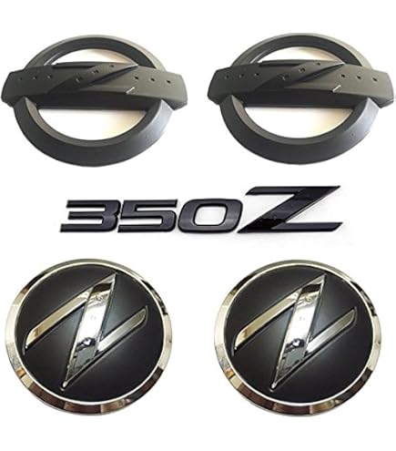 Emblème Hayon Arrière Origine Nissan Fairlady Z 370Z (2008+) - Réf. 84890CD000 - Neuf Chrome