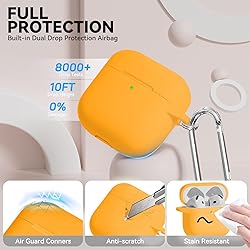 for AirPods 4 Case, Soft Silicone Protective Case