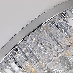 Gopmmy Modern K9 Crystal Raindrop Chandelier