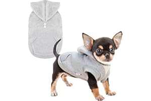 𝐍𝐄𝐖 𝐀𝐑𝐑𝐈𝐕𝐀𝐋 Frienperro Dog Clothes for Small Dogs Girl Boy, 100% Cotton Small Dog Hoodie, Chihuahua Clothes Pet Cat Winter Warm Sweatshirt Sweater, Teacup Yorkie Puppy Clothing Coat Costume