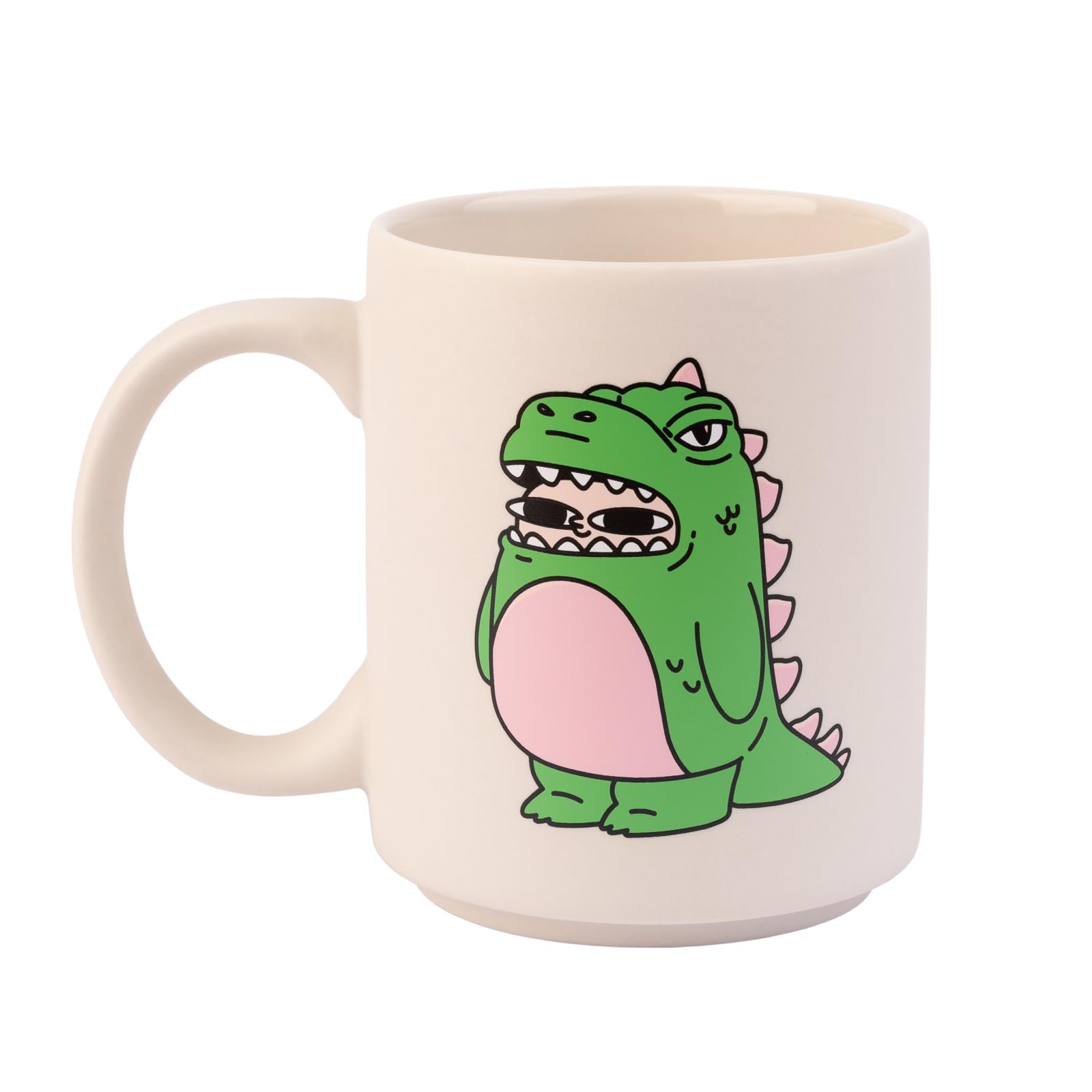 Grupo Erik Ceramic Mug Ketnipz | 11.8 oz - 350 ml Coffee Mug Tea, Cool Mugs and Cups | Ketnipz Dinosaur Gifts Under 15 Pounds, Funny Gifts for Friends