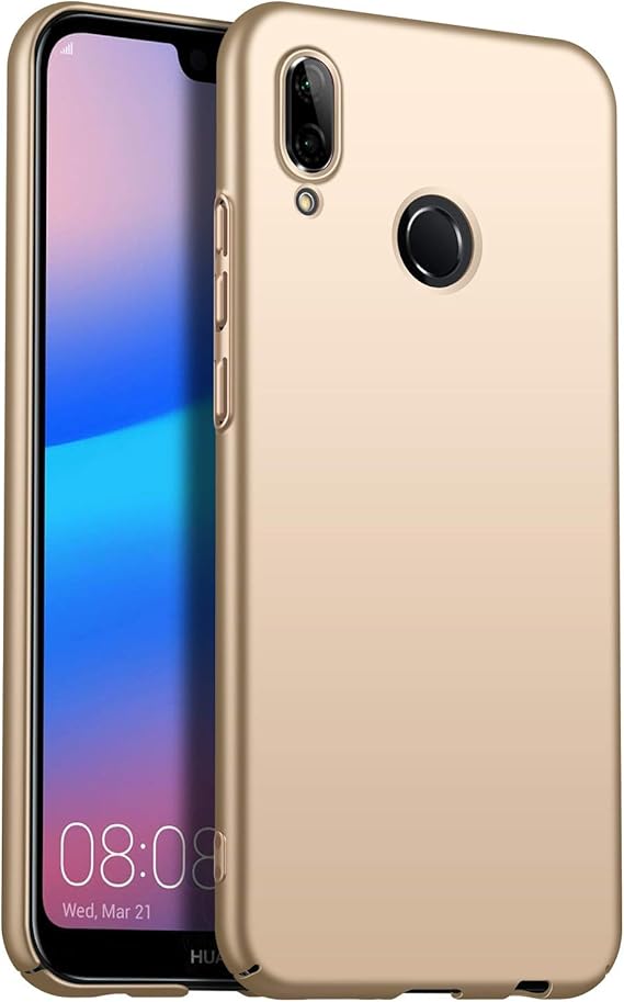 Amazon.com: GOGODOG Huawei P20 lite/nova 3e Case Full Cover Ultra Thin Matte Anti Slip Scratch Resistant for Huawei P20 lite/nova 3e (Gold)