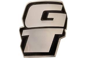 Gepinke for GT Bike Badges Aluminum Fabrication Stickers for BMX Folding Bicycle Cycling Accessories Emblem