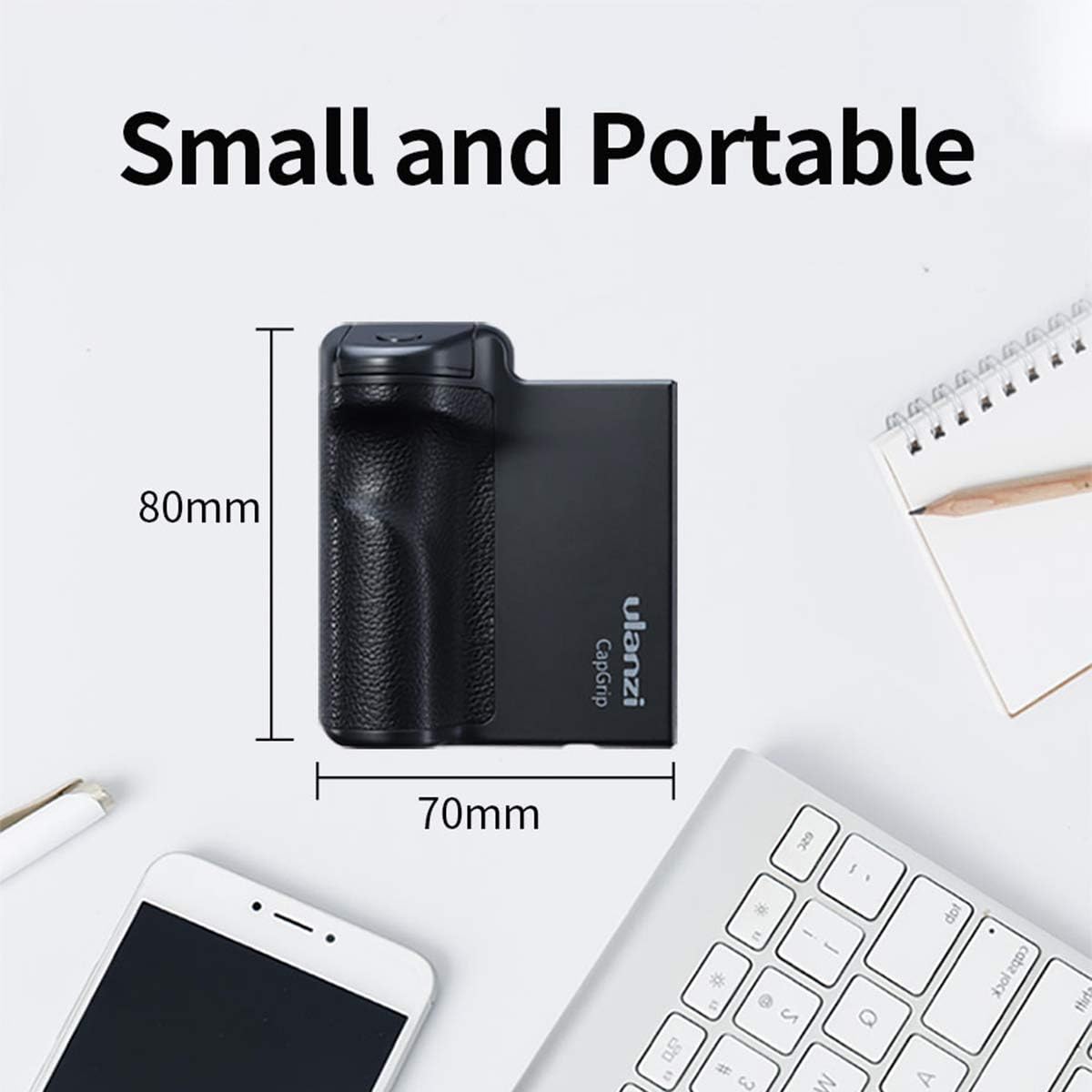 ULANZI Smartphone Tripod Mount with Remote Controller, Selfie Stick Tripod Monopod Head Adapter Phone Holder Handle Grip Compatible for iPhone 11 Pro Max/XS Max/8 Plus/Samsung Galaxy/Google Pixel : Camera & Photo