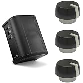 Replacement Knobs for Bose S1 Pro (3-Pack) - Black | Available in Large and Small (Big knob)