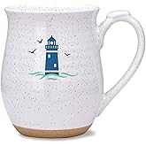 Cape Shore Weekender Coffee Tea Mug Cup, Lighthouse Gifts for Birthday Christmas, 16 Oz