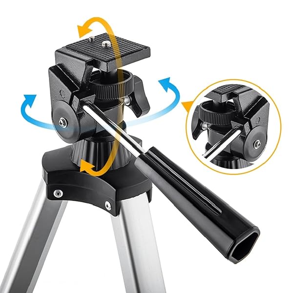 GSKYER TELESCOPE, 70MM APERTURE 400MM AZ MOUNT ASTRONOMICAL REFRACTING TELESCOPE FOR KIDS BEGINNERS – TRAVEL TELESCOPE WITH CARRY BAG, PHONE ADAPTER AND WIRELESS REMOTE.