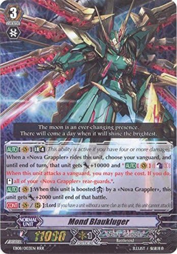 Amazon Com Cardfight Vanguard Tcg Mond Blaukluger Eb08 003