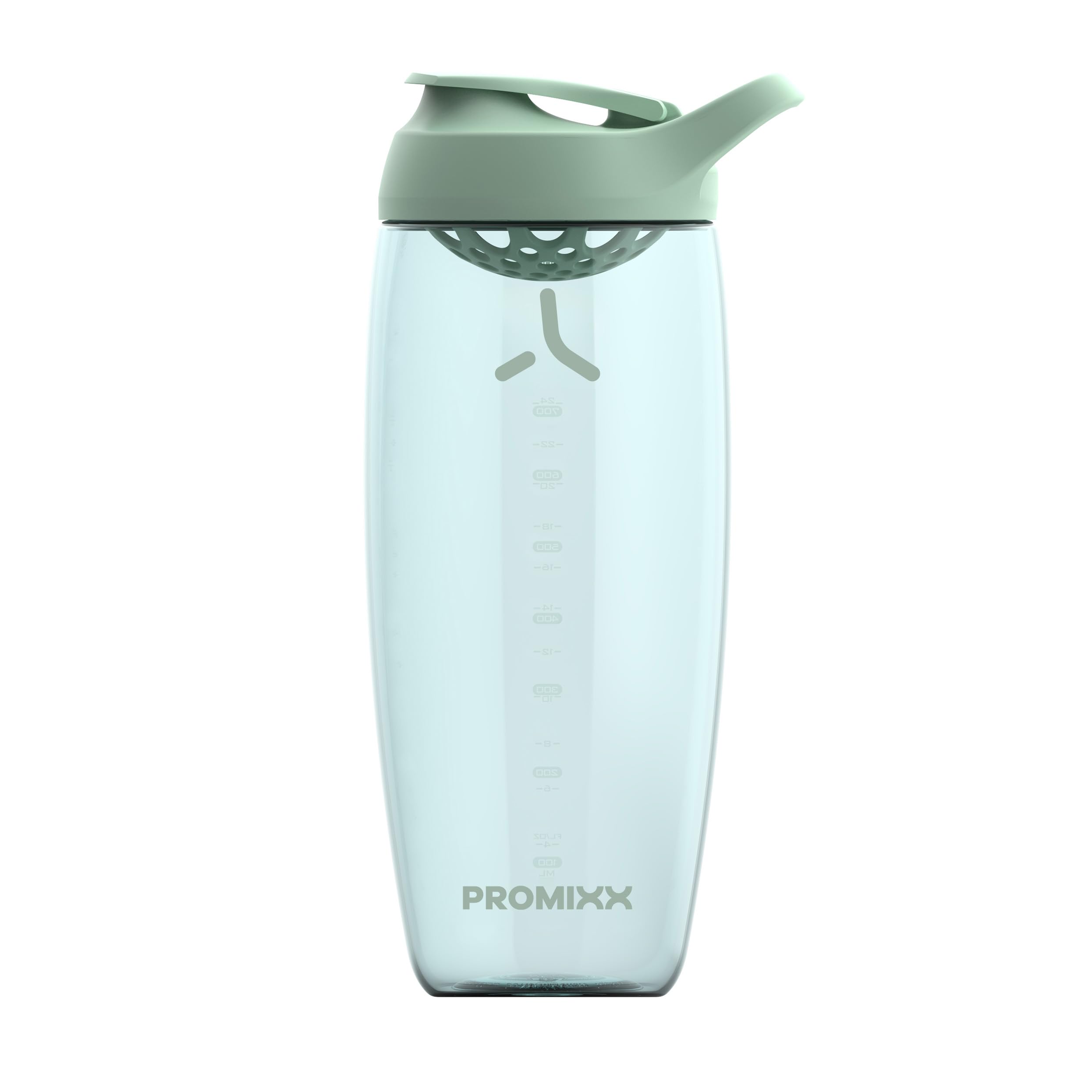 Promixx Pursuit Protein Shaker Bottle - Premium Shaker for Protein Shakes - Lifetime Durability, Leakproof, Odourless - 950ml / 32oz (Seagrass Green)