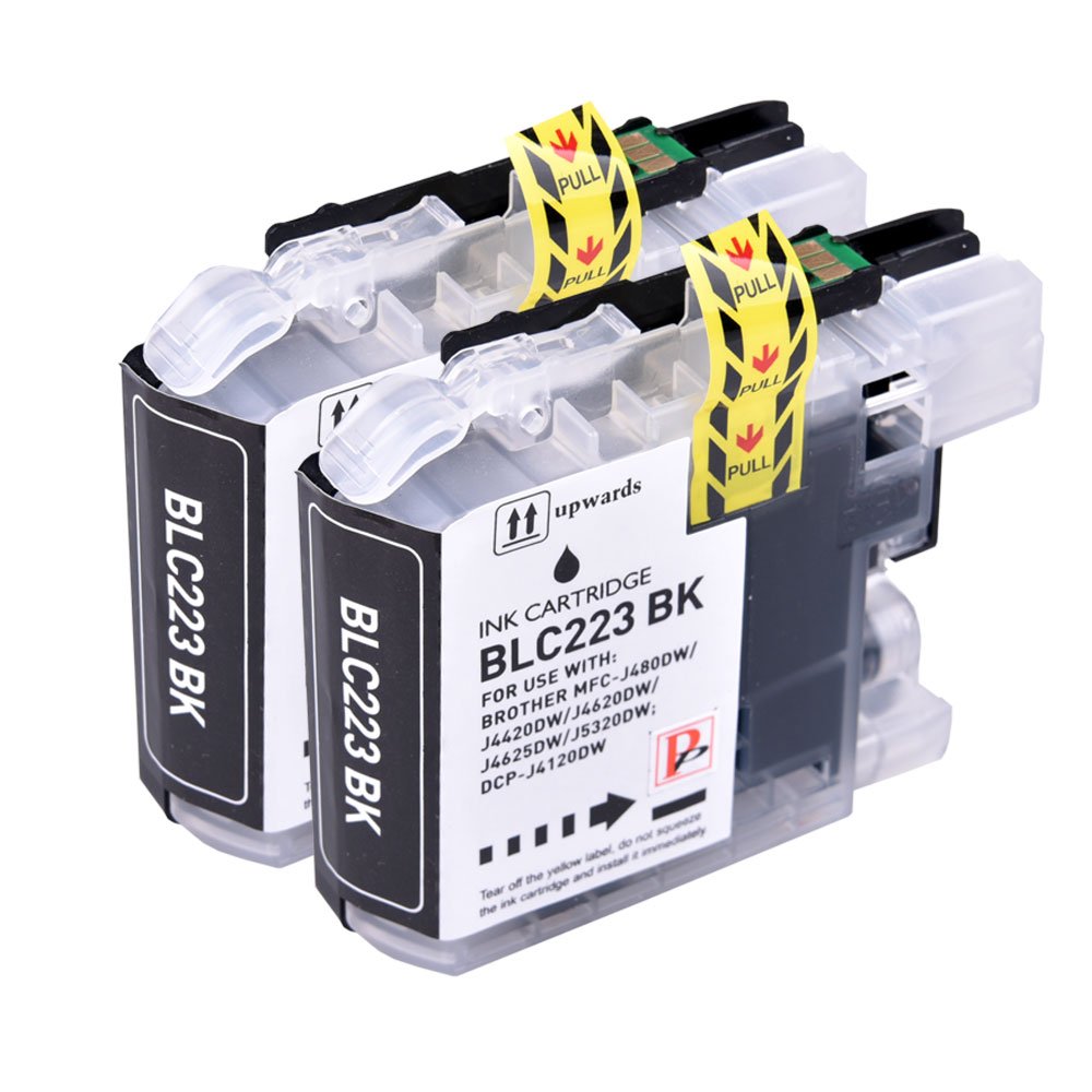 HenceBuy LC223 inktcartridges, compatibel met Brother LC-223 LC 223 XL cartridges voor DCP-J4120DW MFC-J4420DW J4620DW J4625DW J480DW J5320DW J5620DW J5625DW J5720DW J680DW J880DW DCP-J562DW
