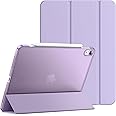 JETech Case for iPad Air 11-Inch M3/M2 (2025/2024), iPad Air 5/4 (2022/2020 5th/4th Generation 10.9-Inch), Slim Stand Hard Back Shell Cover with Auto Wake/Sleep (Light Purple)
