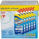 Clorox Toilet Bowl Cleaner, Value Pack, Rain Clean (6pk., 24oz. Bottles)