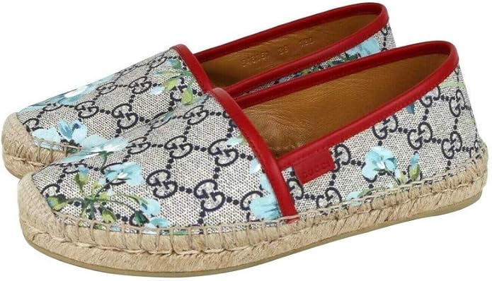 gucci espadrilles blue blooms