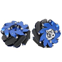 4in Mecanum Wheel Aluminum Right Wheel,45 Degree