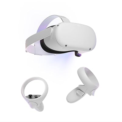 Meta Quest 2 128GB - Advanced All-in-One Virtual Reality Headset (Renewed)
