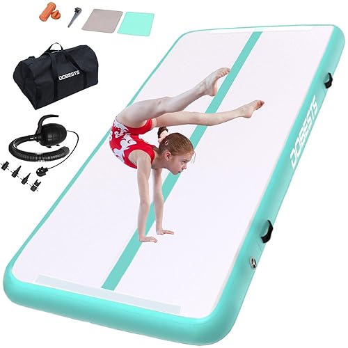 Cheerleading Air Track Tumbling Mat Amazon DOBESTS Inflatable - Main Image