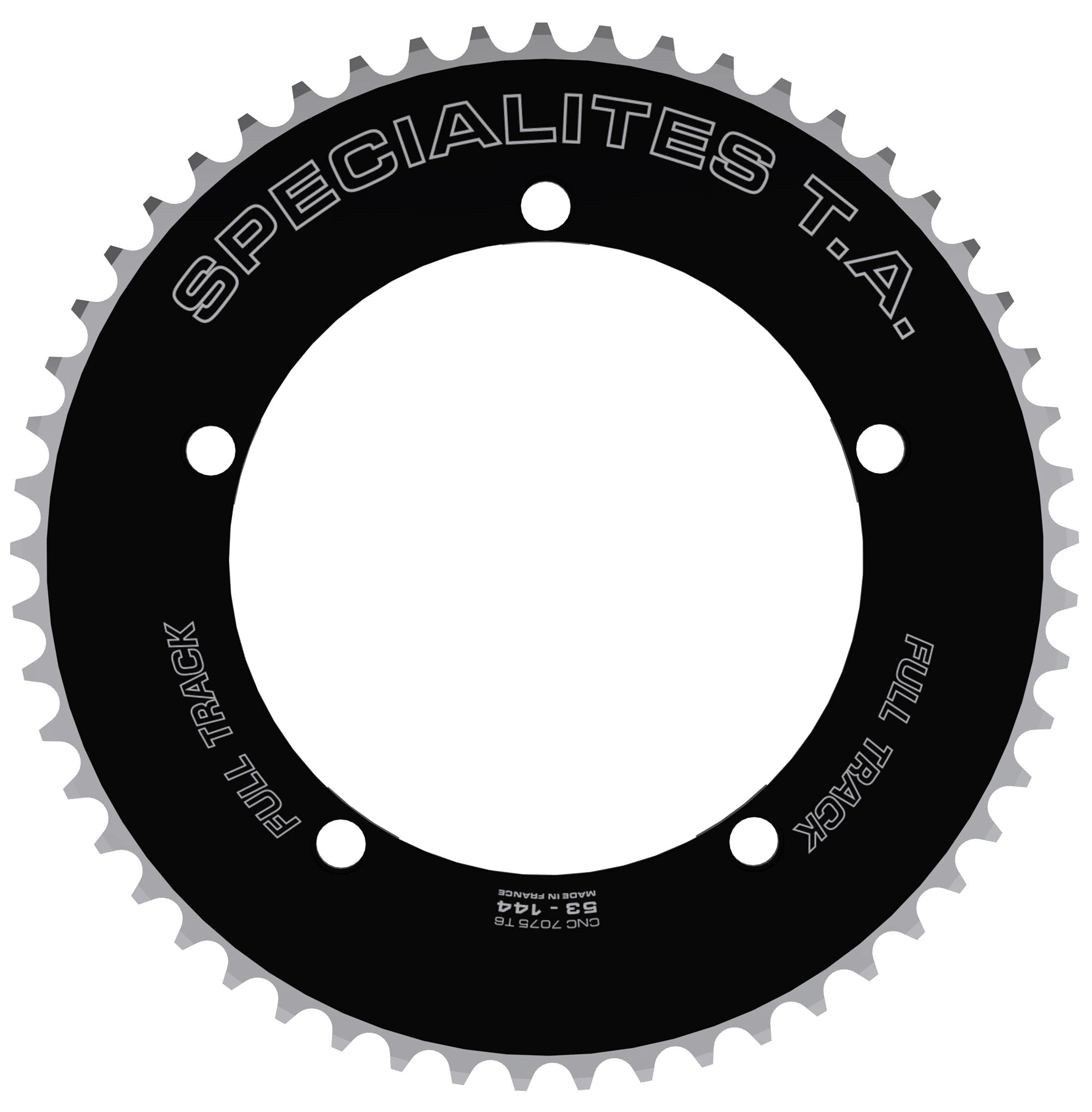 Spécialités TA Full Track 144pcd 1/8" Chainring, 56t, Black