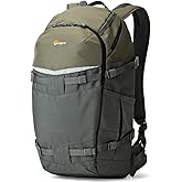 Lowepro LP37016-PWW Flipside Trek BP 450 AW Backpack for Camera, Grey/Dark Green