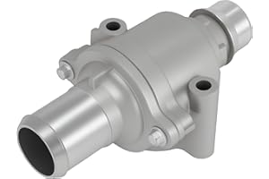 A ABSOPRO Upgraded Aluminum Alloy Engine Coolant Thermostat Housing Assembly for Ford F-150 2011-2025 Lobo 2011-2023 for Linc