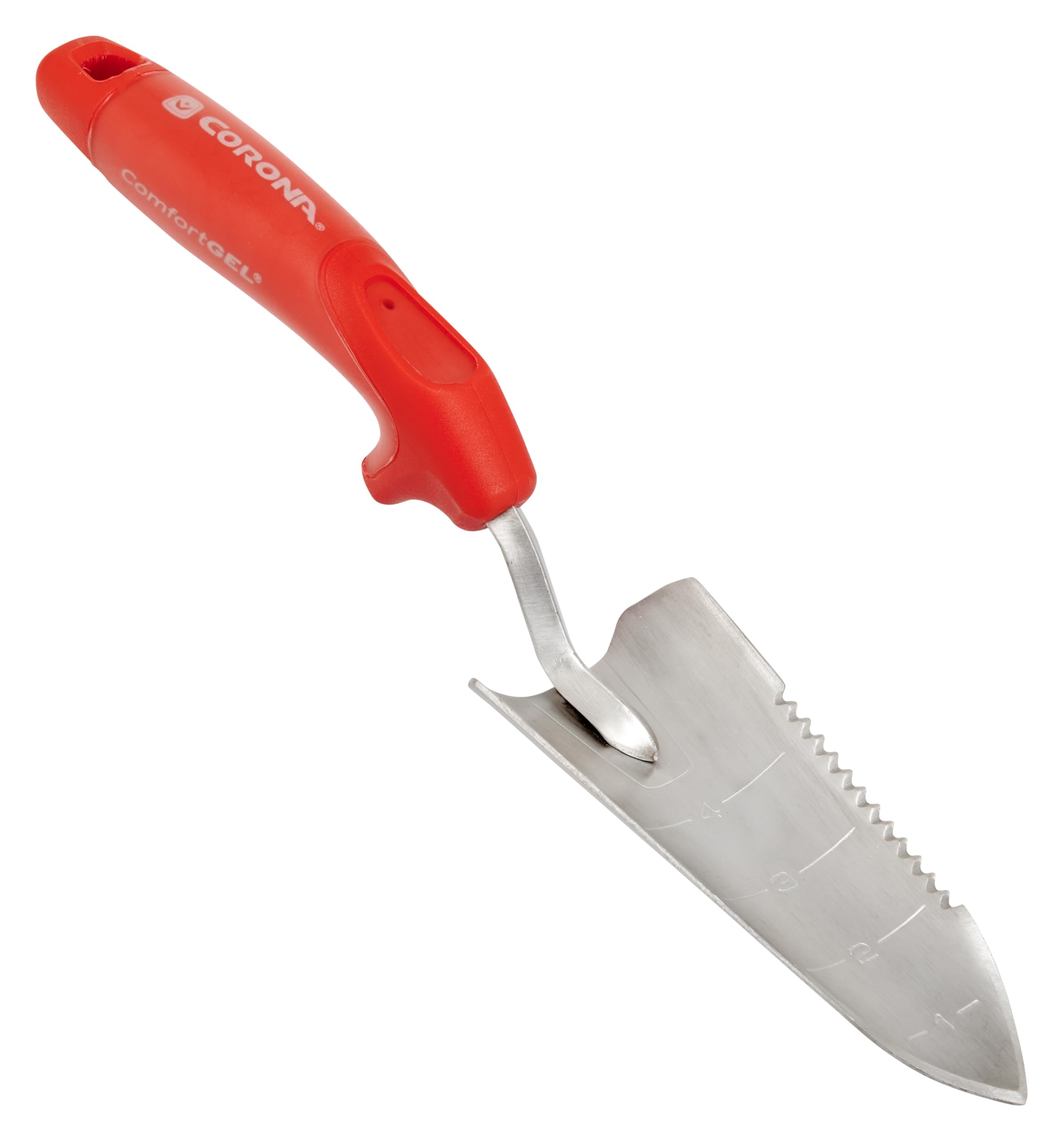 Corona CT 3324 K & S Precision Metals Stainless Steel ComfortGEL Transplanter, red