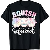 Squish Squad Birthday Shirt for Girls Kids Toddlers T-Shirt