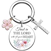 SOJUWEL Religious Gifts For Women Christian Gifts Cross Keychains Inspirational Bible Verse Gift for Female Best Friend Mothers Day Christmas Birthday Encouragement Present Keyring