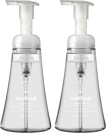 Amazon ハンドソープ 泡 おしゃれ メソッド Method スウィートウォーター 手洗い 本体 300ml 2個 ボトル メソッド Method ビューティー 通販