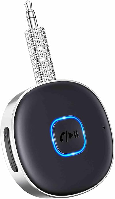 Mohard Car Bluetooth AUX Adapter 5.3 Receiver 3.5mm Hi Fi Dual Pairing