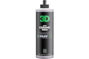 3D GLW Series Ceramic Wax – SiO2 Infused Car Wax for Ultimate Gloss, Hydrophobic Protection & Easy Application | Ultra Slick 