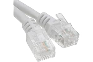 kenable ADSL 2+ High Speed Broadband Modem Cable RJ11 to RJ11 15m (~50 feet) White