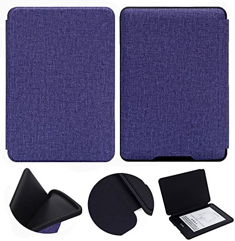 Newest Shockproof Thinnest and Lightest Cover Auto Sleep/Wake for All-New Amazon Kindle Paperwhite (Fits All 2012, 2013, 2015 and 2016 Versions)(purple)