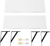 SONGMICS Floating Shelves Set of 2 60 x 21 x 14 cm White LWS02WB view 6