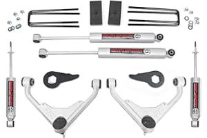 Rough Country 3" Lift Kit for 2001-2010 Chevy/GMC 2500HD | FT Codes - 8596N2