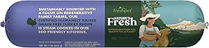 FreshPet Fresh Dog Food, Fresh Certified Humanely Raised Grain Free Turkey Recipe Dog Food Roll, 1lb