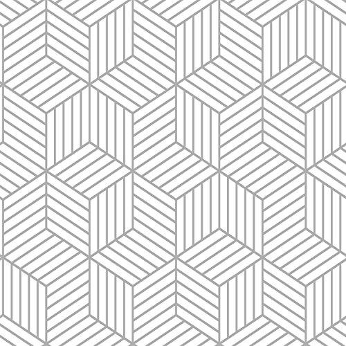1 Stripped+Hexagon+Repositionable+Removable+Wallpaper