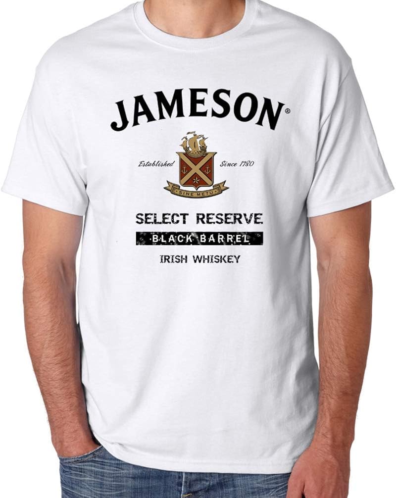 GSBTX® Jameson Irish Whiskey TShirt Amazon.es Ropa y accesorios