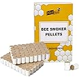 MayBee Bee Smoker Pellets, 108 Pack, Natural Hive Beekeeping and Beekeeper Accessories for Honey Bees