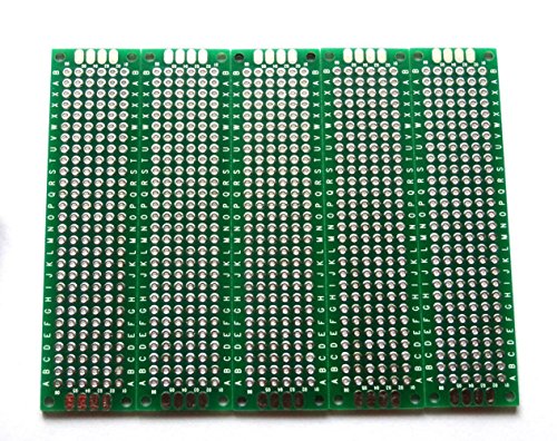 20PCS Double-Side Prototype PCB Universal Printed Circuit Board Universal PCB Circuit Board (2x8cm)